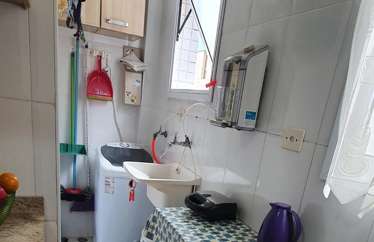 Apartamento Na Praia Praia Grande  Eksteriør bilde