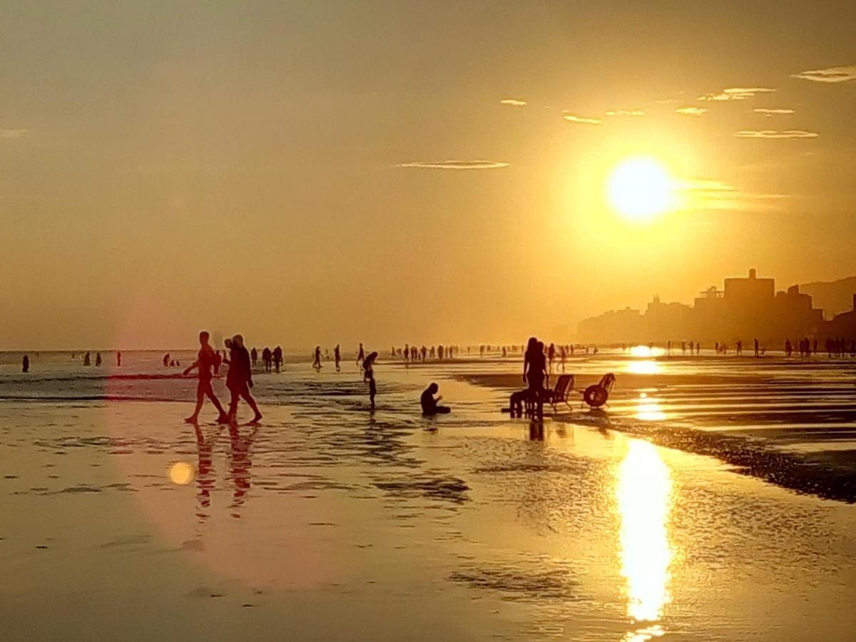 Apartamento Na Praia Praia Grande  Eksteriør bilde