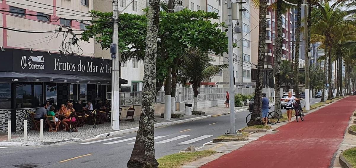 Apartamento Na Praia Praia Grande  Eksteriør bilde