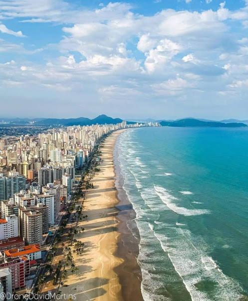 Apartamento Na Praia Praia Grande  Eksteriør bilde