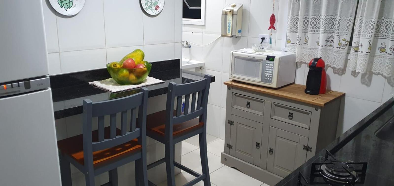 Apartamento Na Praia Praia Grande  Eksteriør bilde