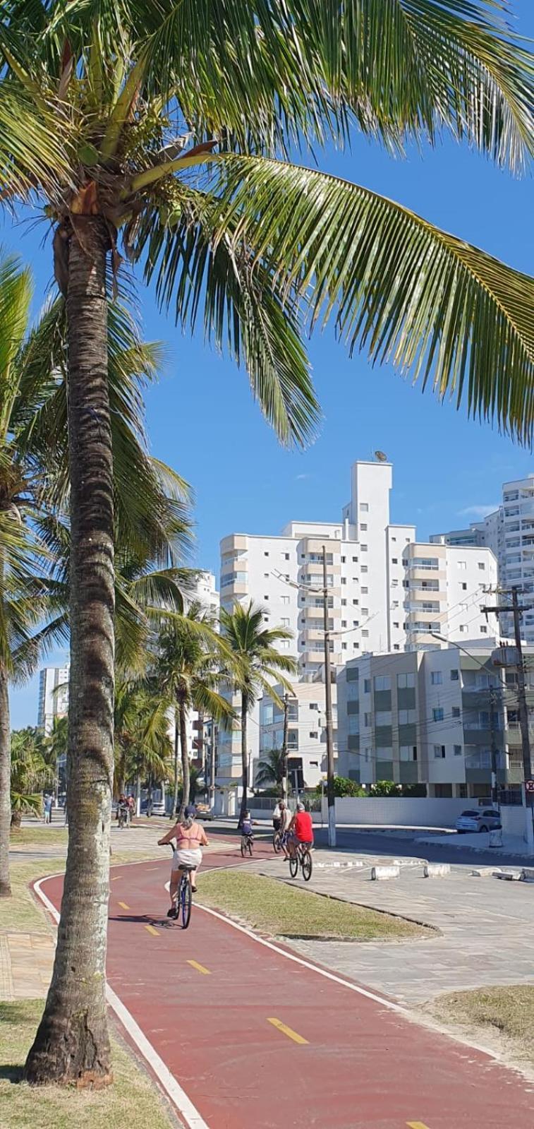 Apartamento Na Praia Praia Grande  Eksteriør bilde